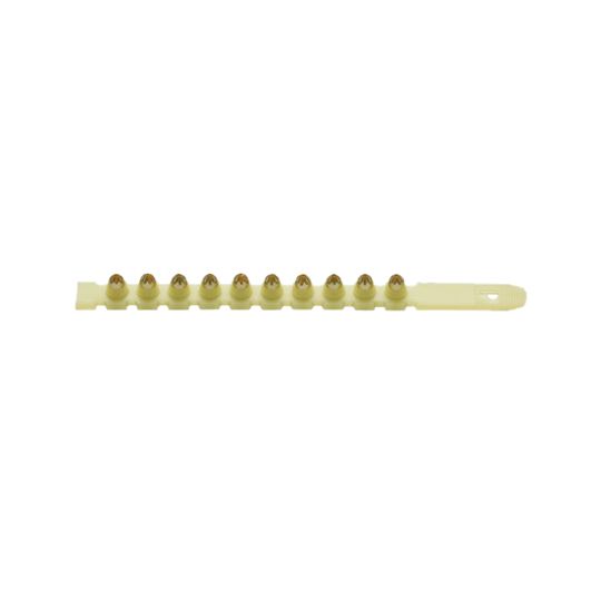 .27 Caliber 10-Load Powder Safety Strip - Yellow - Box of 100