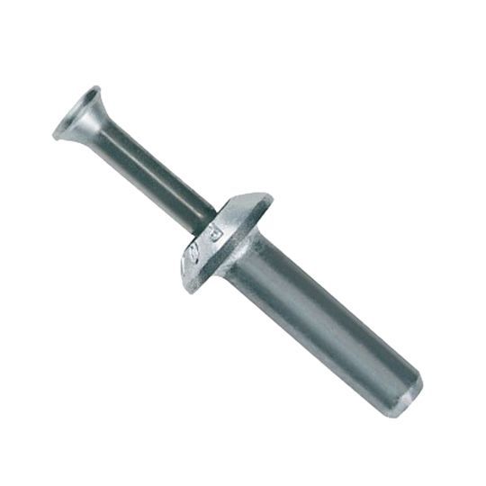 1/4" x 3" Zamac Hammer-Screw™ Carbon Steel Mushroom Head/#2 Phillips Head Anchors - Box of 100