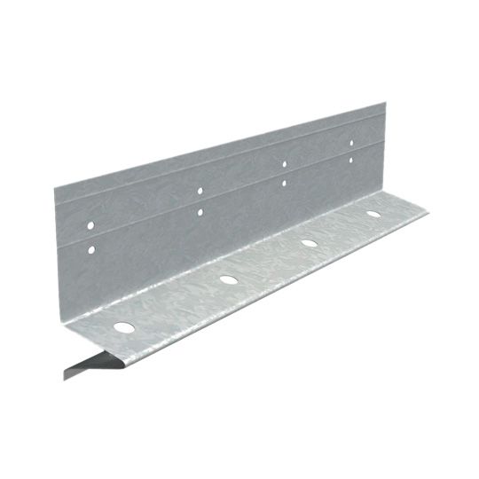 26 Gauge x 5-1/2" x 10' #7 Foundation Sill Screed with 7/8" Ground & 3-1/2" Flange