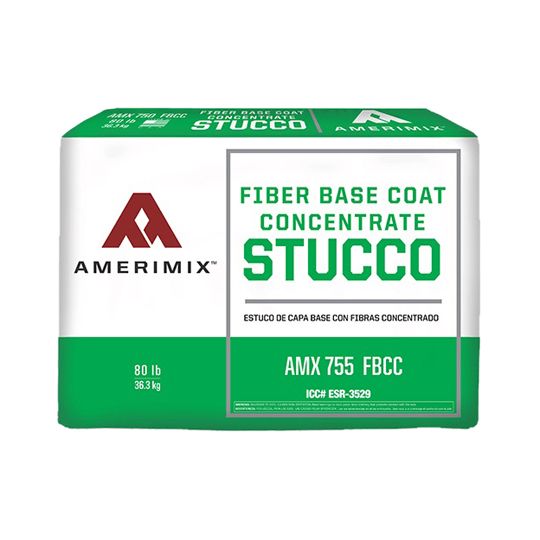 AMX 755 FBCC Fiber Base Coat Stucco Concentrate - 80 Lb. Bag