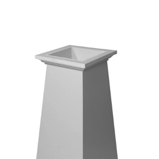 11" x 16" x 60" Premium Select Tapered Flat Panel Column Wrap