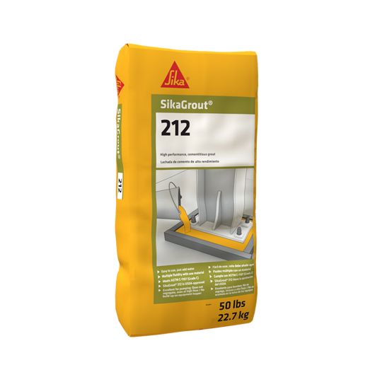 SikaGrout® 212 Non-Shrink Cementitious Grout - 50 Lb. Bag