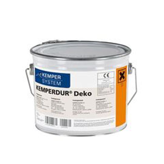 KEMPERDUR® Deko Transparent Base/Top Coat - 5 Kg Pail