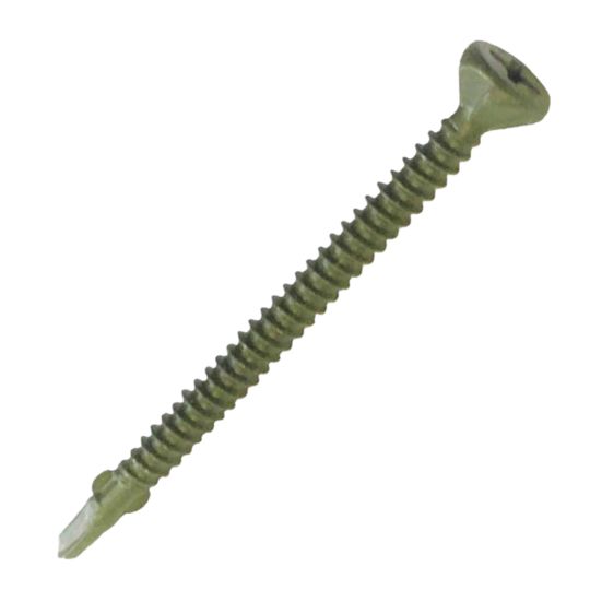 #8 x 2-1/4" Fiber Cement Board Drill Screws - Box of 2,500