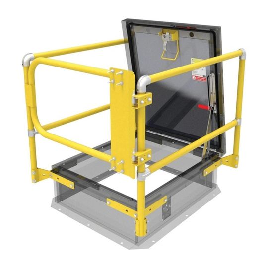 Roof Hatch Safety Self-Closing Gate