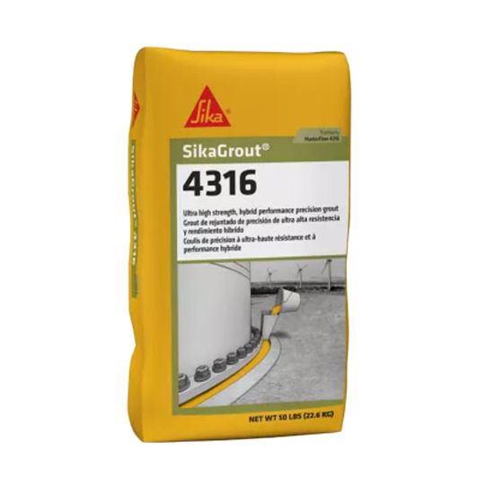 SikaGrout® 4316 Ultra High-Strength Hybrid Performance High-Precision Grout - 50 Lb. Bag