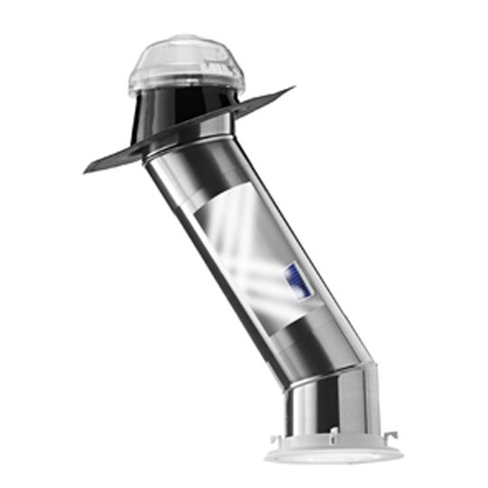 10" Pitched 160 ISn Daylighting System Kit with Solar Nightlight