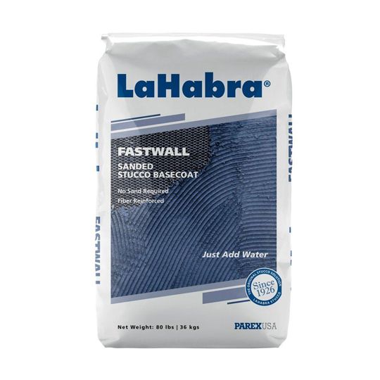LaHabra Fastwall Sanded Fiber Reinforced Stucco Base - 80 Lb. Bag