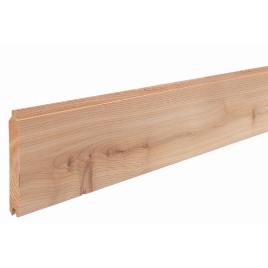 1" x 6" x 12' V Groove Tongue & Groove Cedar