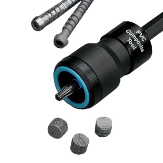 #10 x 2-3/4" Pro Plug® Deck Hidden Fastener System for Trex® PVC/Composite Decking, Epoxy Finish, No Driving Tool - 50 Sq. Ft. Box