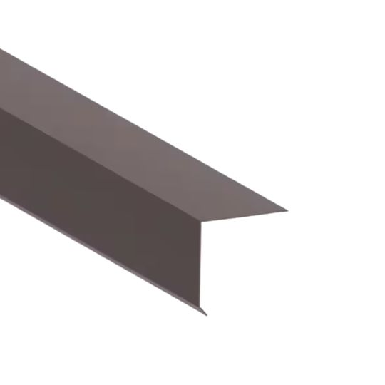 2" x 2" x 10' Woodgrain Embossed Style A Roof Edge