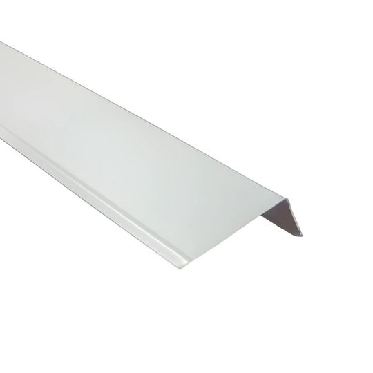 2" x 3" Aluminum Gutter Apron with Hem