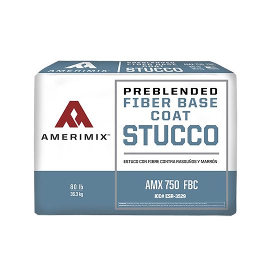AMX 750 FBC Fiber Base Coat Stucco - 80 Lb. Bag