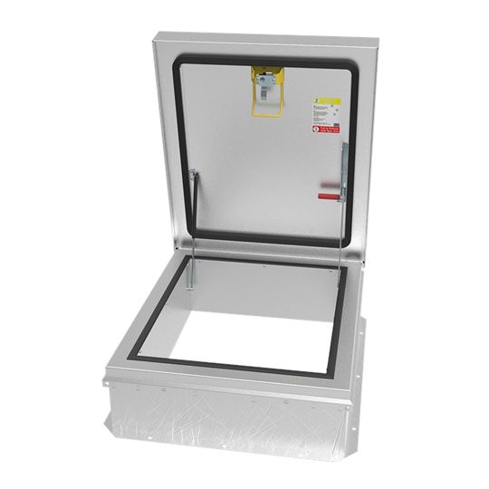 48" x 48" ThermalMAX Aluminum Roof Hatch