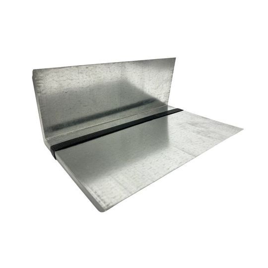 32 Gauge x 8" x 8" Two Sided Steel Flat Step Flashing Shingles