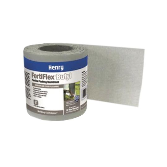 6" x 50' FortiFlex® Butyl Waterproof Flashing Membrane