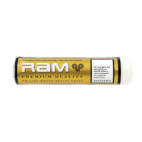 9" x 3/8" Nap RAM® Woven Roller Cover - Semi-Smooth