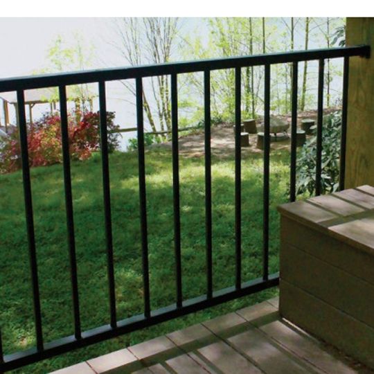 36" x 8' Aspen Aluminum Stair Rail