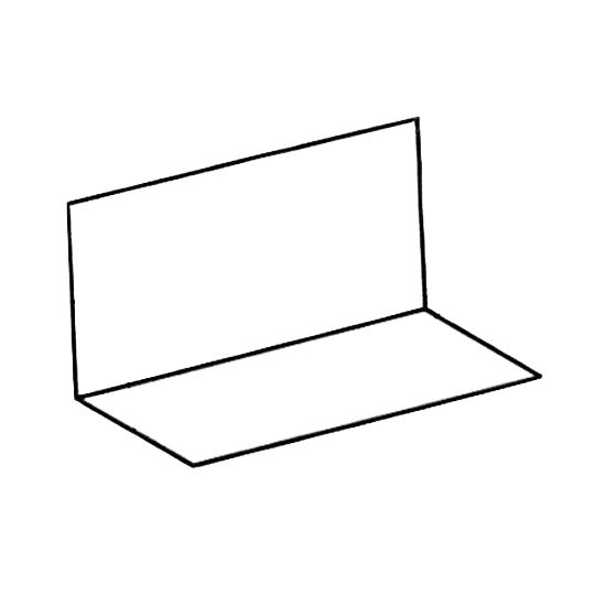 26 Gauge x 8" x 12" Step Flashing