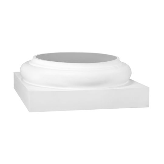 10" Round Tuscan Base Only