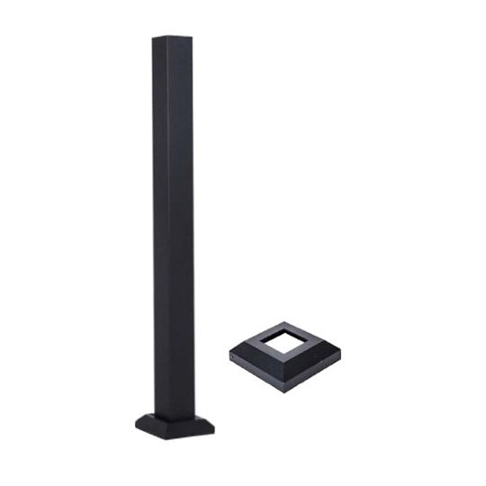 3" x 51" AL13 Home™ Aluminum Blank Post with Base Cover