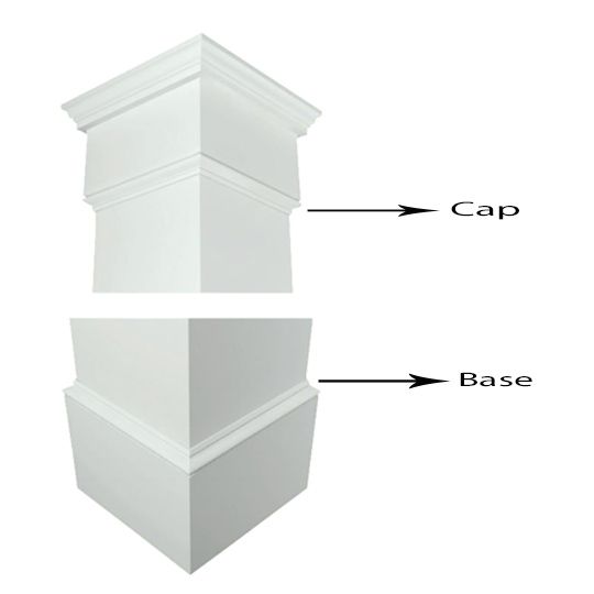 6" Traditional Cap & Base Set