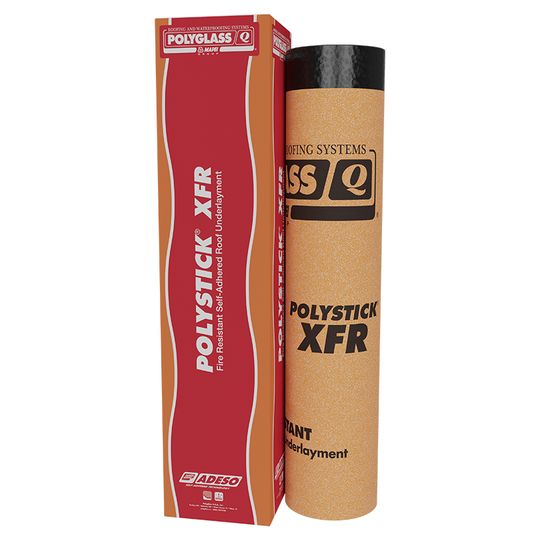 Polystick® XFR Fire Resistant Self-Adhered Roof Underlayment