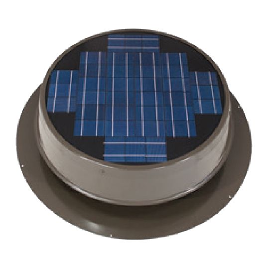 35 Watt Ultra Low-Profile Roof Mount Solar Attic Fan