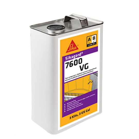 Sikagard® 7600 VG Vertical Grade Waterproofing Membrane - 3 Gallon Kit