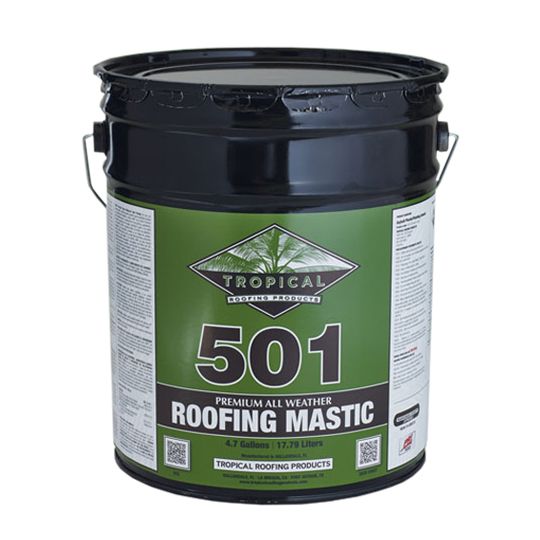 501 Premium All Weather Roof Mastic - Fry Roofing - 5 Gallon Pail