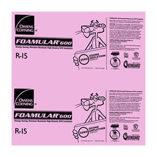 D (1-1/4" to 1-1/2") 2' x 8' Tapered FOAMULAR® NGX™ 600 Extruded Polystyrene (XPS) Insulation