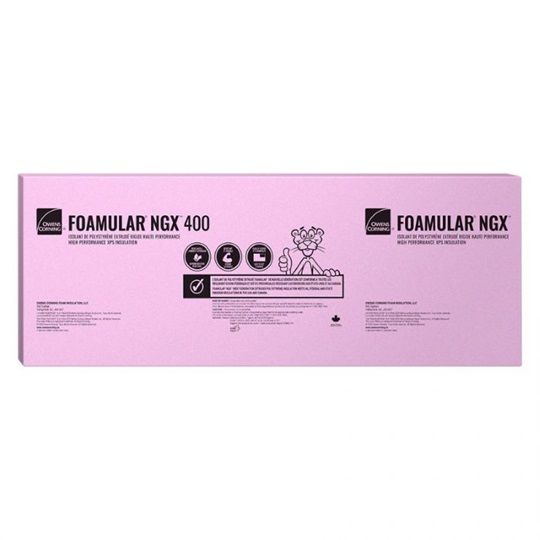 Foamular NGX F400 Rigid Foam Board Insulation