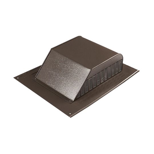 MasterFlow® 960 Series Galvanized Slant-Back Roof Louver with Weather Filter