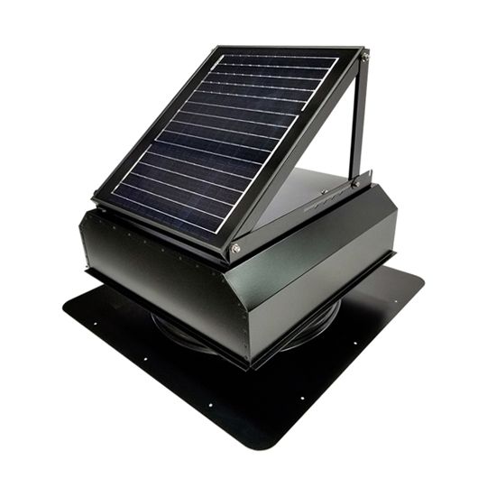 AB-3523A 35 Watt SFA Model (Gen III) Self-Flashing Attic Fan with Attached Solar Panel