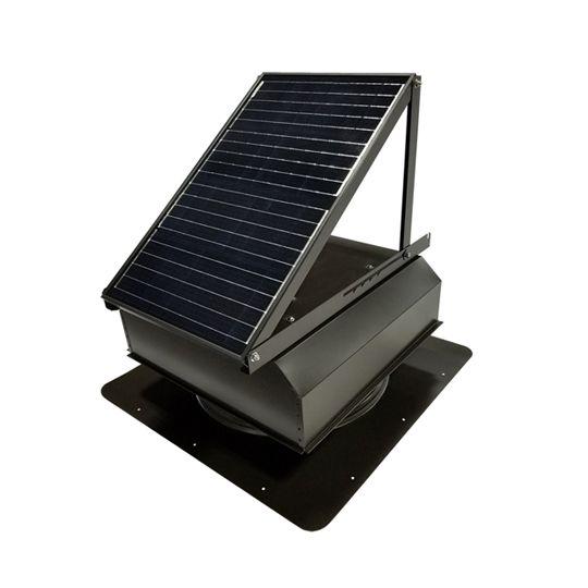 AB-4523A 45 Watt SFA Model (Gen III) Self-Flashing Attic Fan with Attach Solar Panel