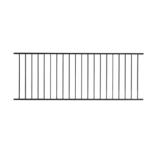 40" x 8' Fe26 Traditional Steel Railing Panel