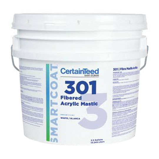 SMARTCOAT™ 301 Fibered Acrylic Mastic - 3.5 Gallon Pail