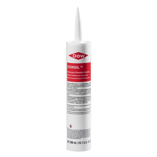 DOWSIL™ Contractors Paintable Sealant - 10.1 Oz. Cartridge