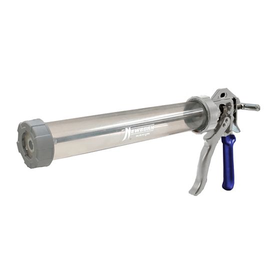 20 Oz. Duracore™ Model 620AL Sausage/Bulk/Cartridge Smooth Rod Caulk Gun, 18:1 Thrust Ratio