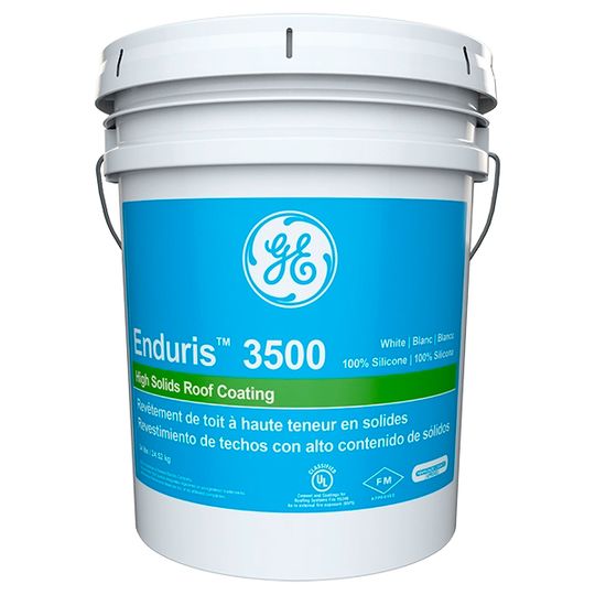 Enduris™ 3500 High Solids Silicone Roof Coating - 5 Gallon Pail