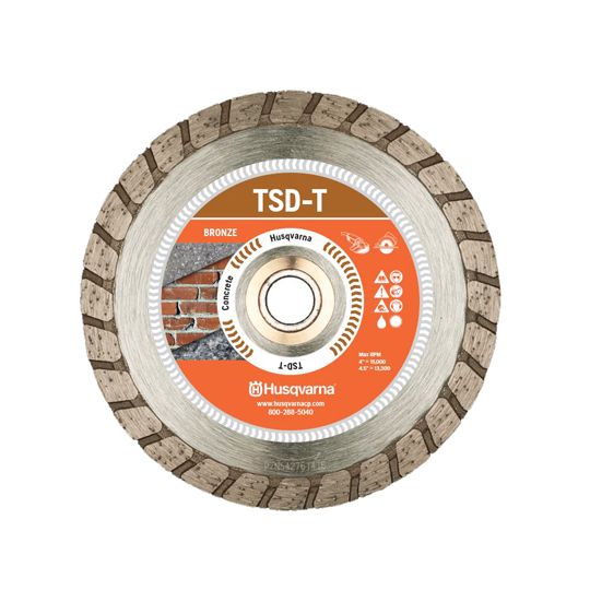 4" x .08" x 7/8"-20MM Tacti-Cut T TSD-T Dri Disc® General Purpose Diamond Blade