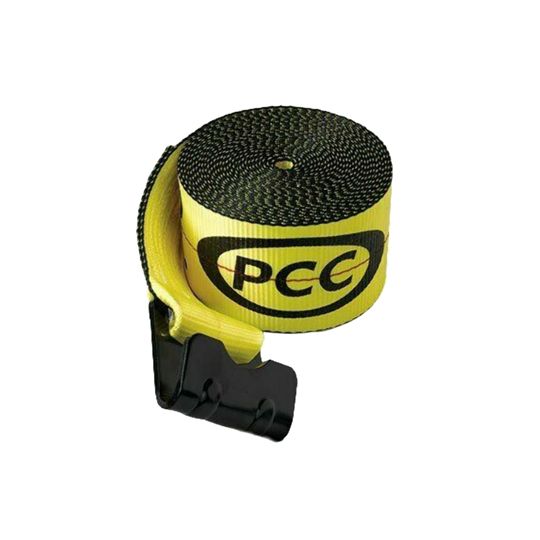 Winch Strap with Flat Hook