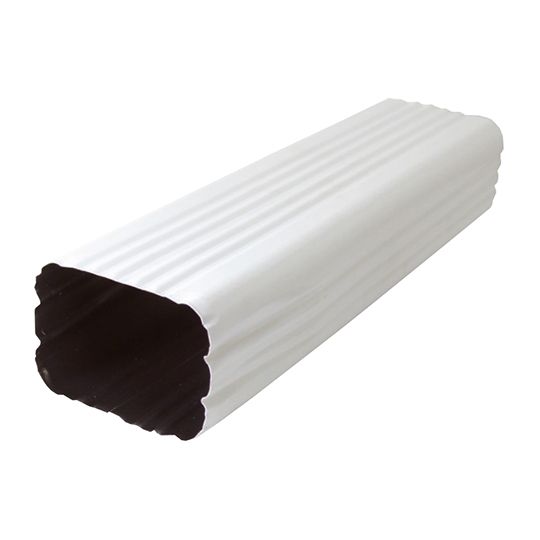 Duel Tone® Painted Aluminum Rectangular Downspout