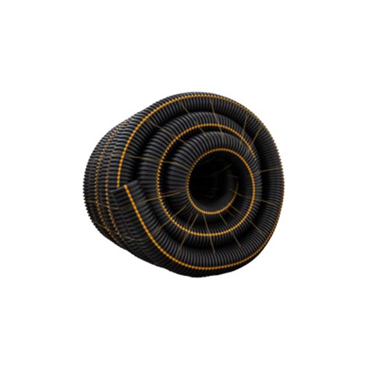 4" x 250' GOLDLINE® Single-Wall Perforated Pipe Coil