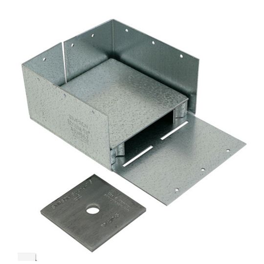 6" x 6" ABW Smooth Standoff Post Base