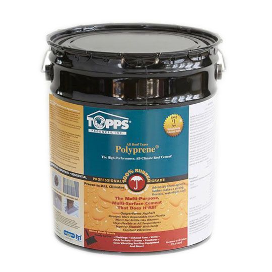 Polyprene® Heavy Brush Grade 100 Rubber Roof Repair Cement