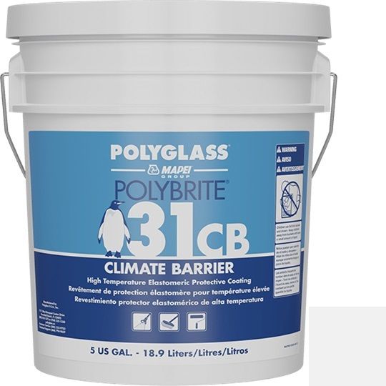 PolyBrite® 31 CB (Climate Barrier) High Temperature Elastomeric Protective Coating