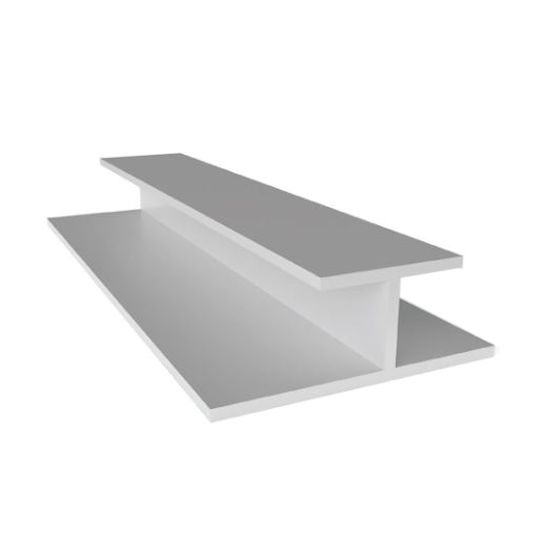 1/2" A x 3/8" B x 1" C Soffit H-Mold