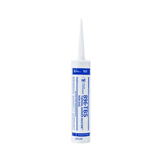 896-TBS High Performance Silicone Window & Door Sealant - 10.1 Oz. Cartridge