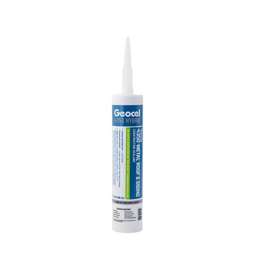 4350 Hybrid Metal Roof & Siding Construction Sealant - 10 Fl. Oz Tube